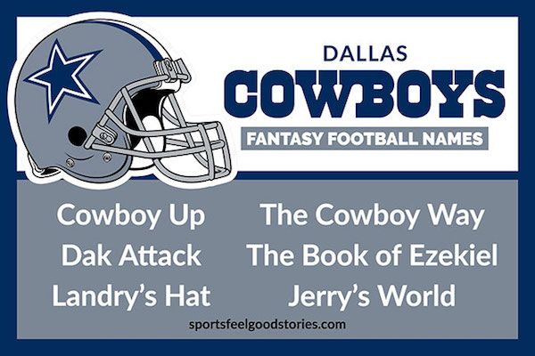 Unique Dallas Cowboys Fantasy Football Team Names: Stand Out From The Crowd (These Creative Names Will Impress Your Friends)