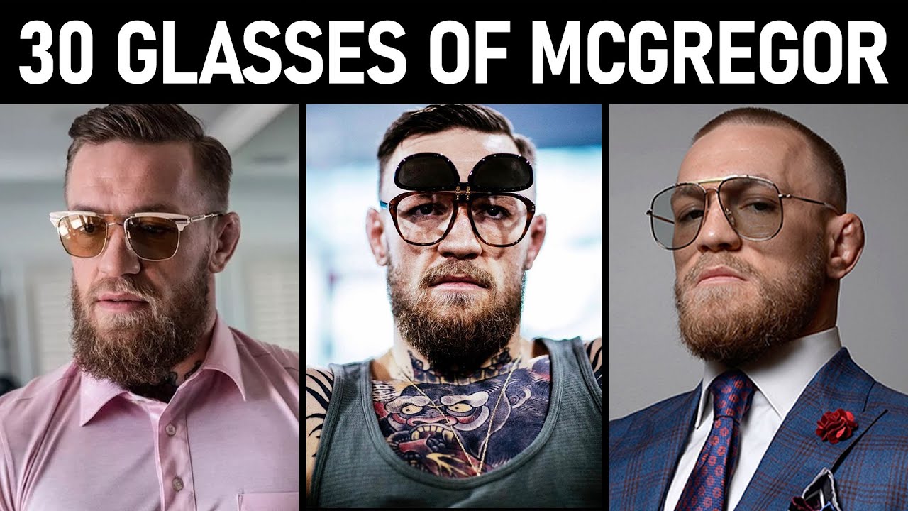 Want Conor McGregor Glasses? Check Out These Similar Styles