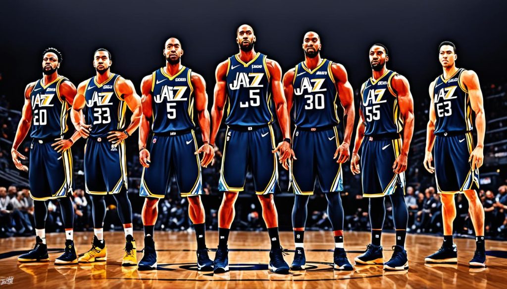 Utah Jazz Starting Roster: Check Out the Main Players on the Court!