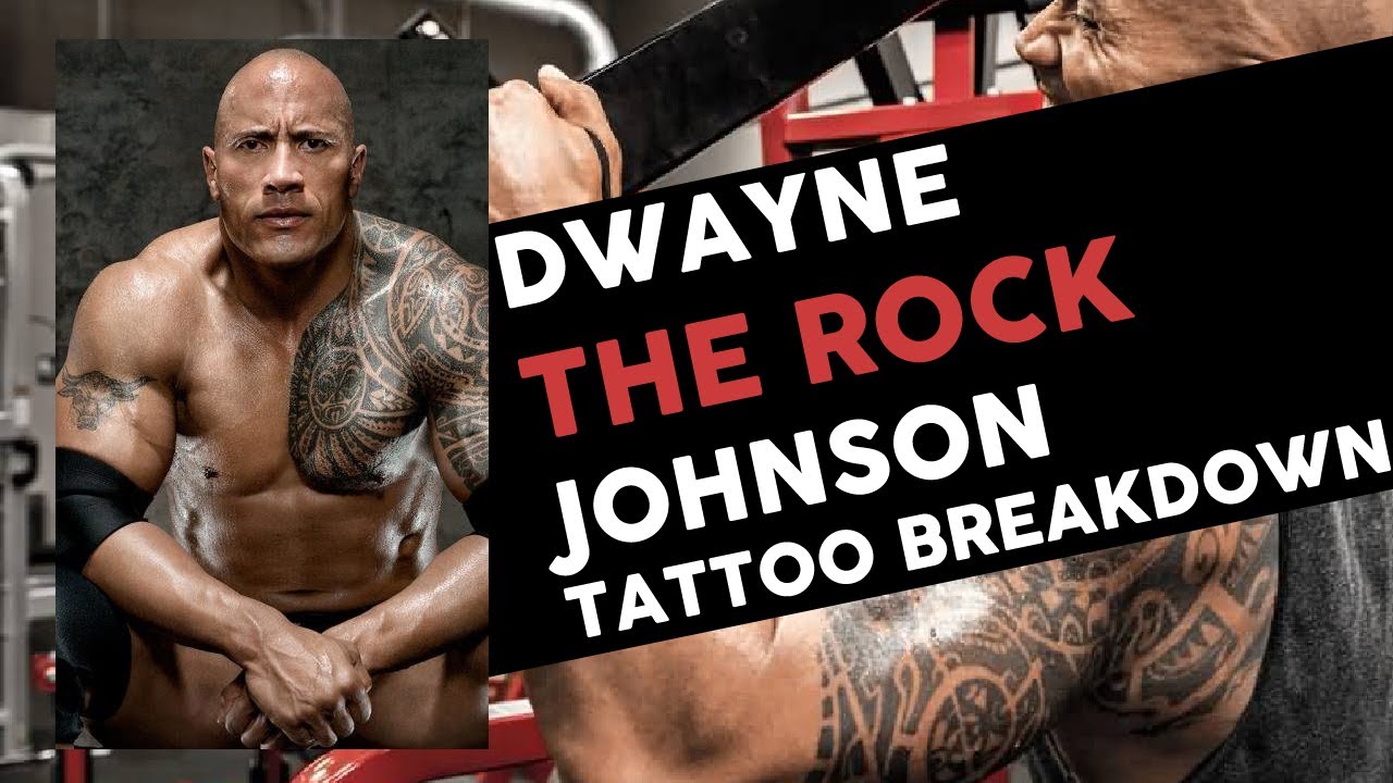 The rock tattoo style guide, how to get ink like Dwayne Johnson, a breakdown of his tribal designs.