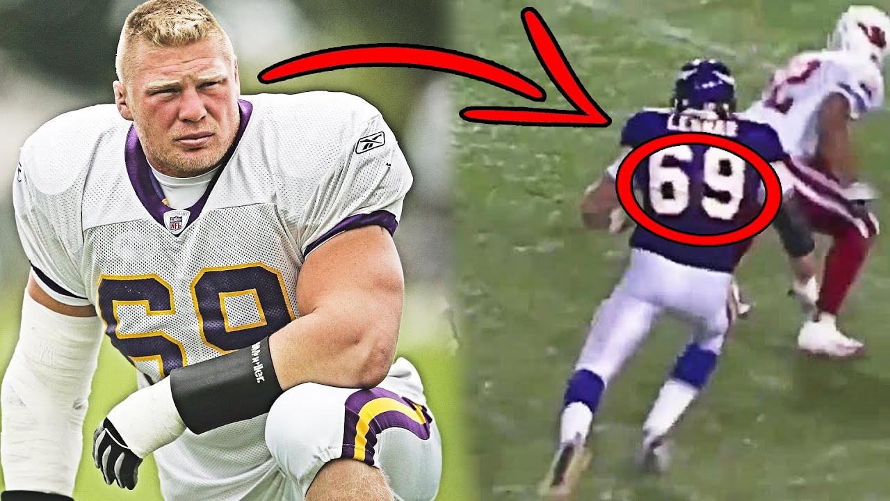 Did You Know Brock Lesnar Played American Football? Here is a Quick Recap of His NFL Dream!