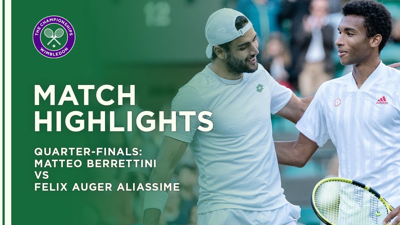 Matteo Berrettini battles Felix Auger Aliassime: Match Highlights and Results are here.