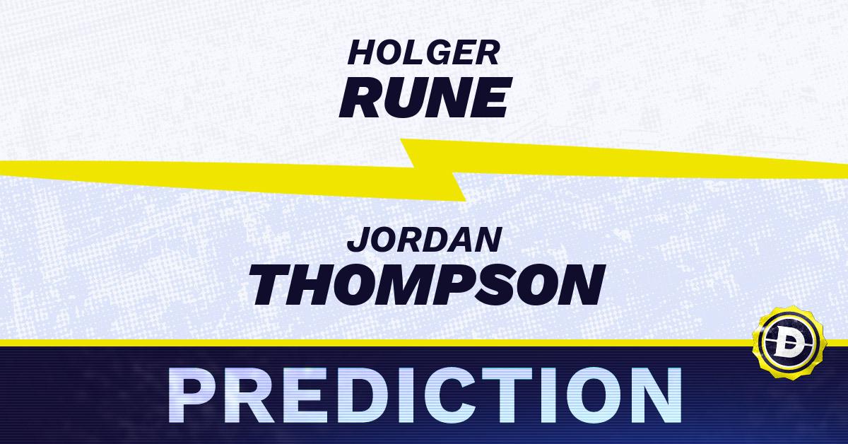 Holger Rune vs Jordan Thompson: Can Underdog Thompson Beat Rune?(Prediction)