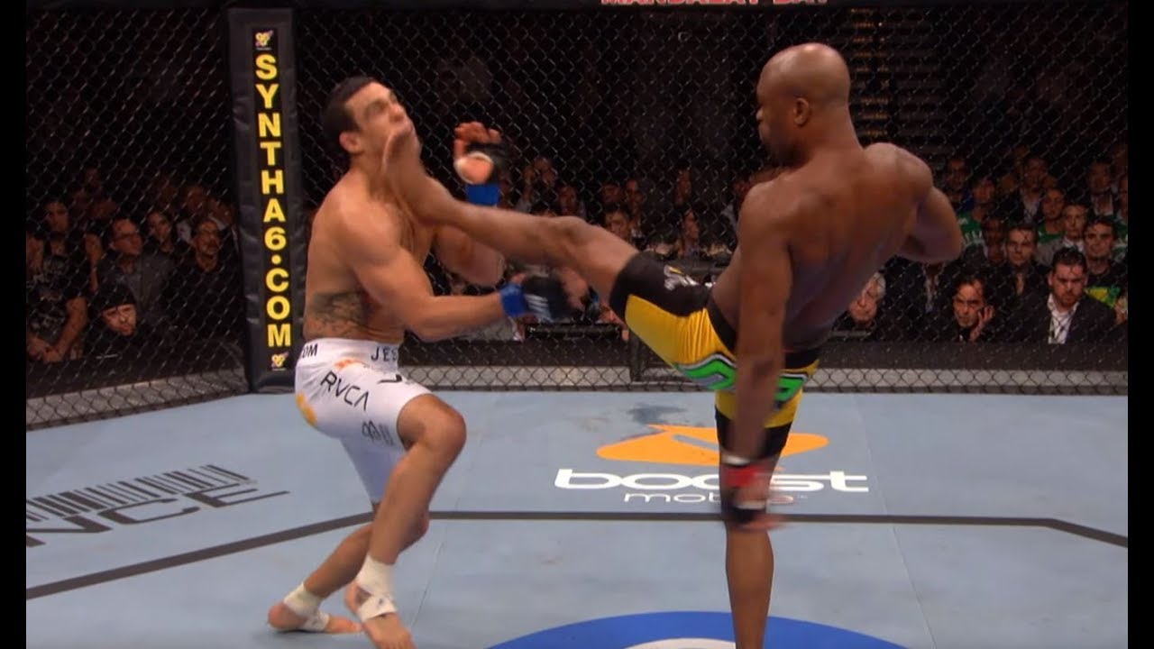 Anderson Silvas Craziest Knockouts: Most Savage Fights