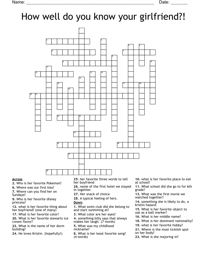 Solve the Gangsters Girlfriend Crossword: Quick Tips!