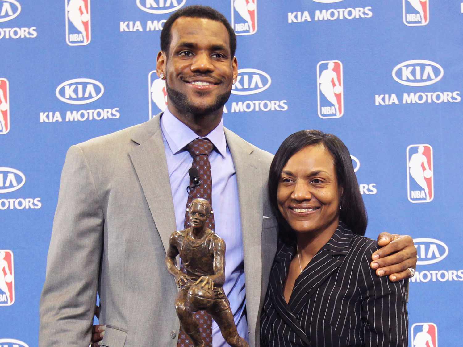 The Bond Between LeBron James and His Mother, a story of family.