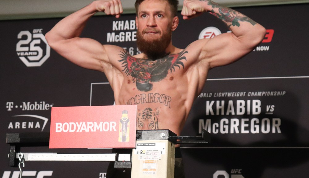 Conor McGregor Weigh In Highlights: Catch Up on All the Details.