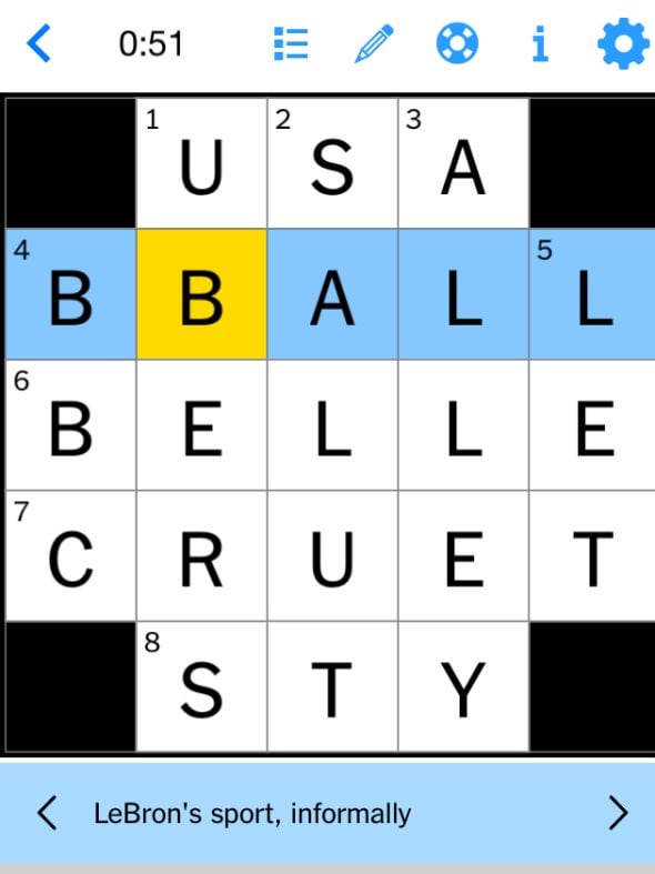 Easy: Ooh La La in NYT Crossword (Answer and Explanation)