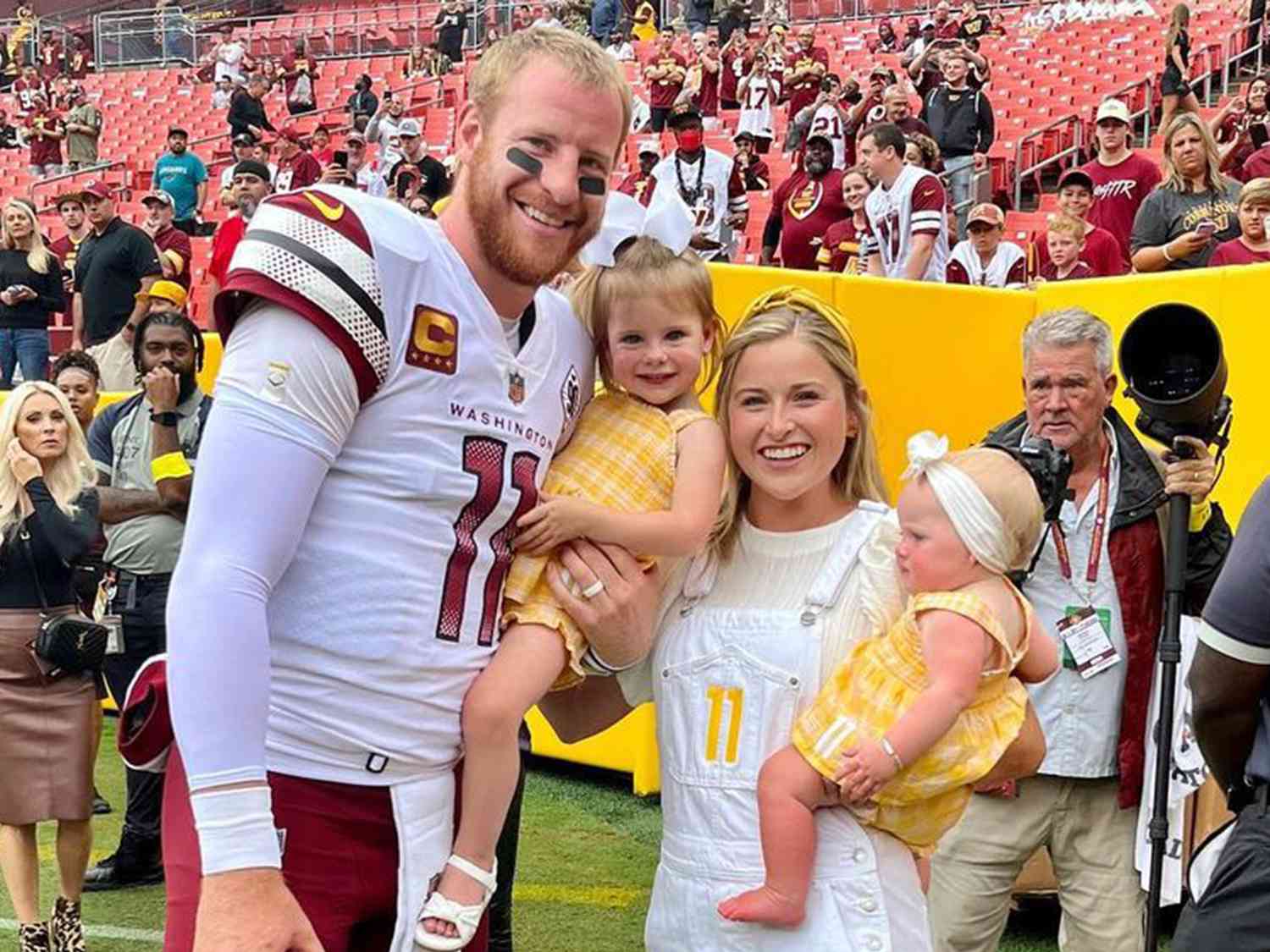 Carson Wentz wife and family: See photos and adorable moments!