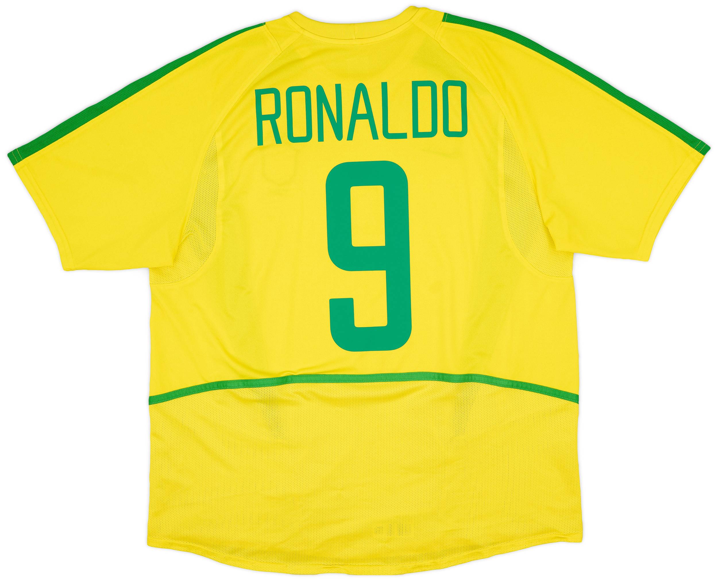 Brazil 2002 Away Ronaldo Shirt: XL Classic Football Shirts Guide!