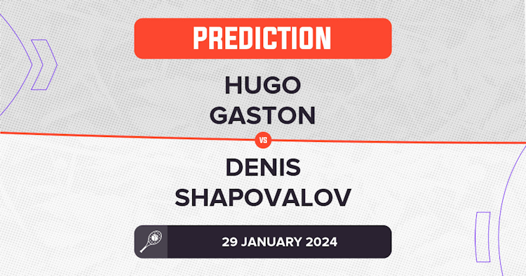 Get Todays Best Gaston vs Shapovalov Prediction here.