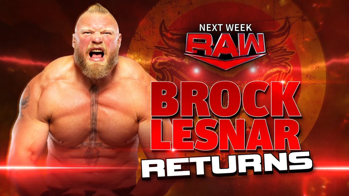 WWE Raw: Is Brock Lesnar Scheduled to Appear? (Raw Preview)